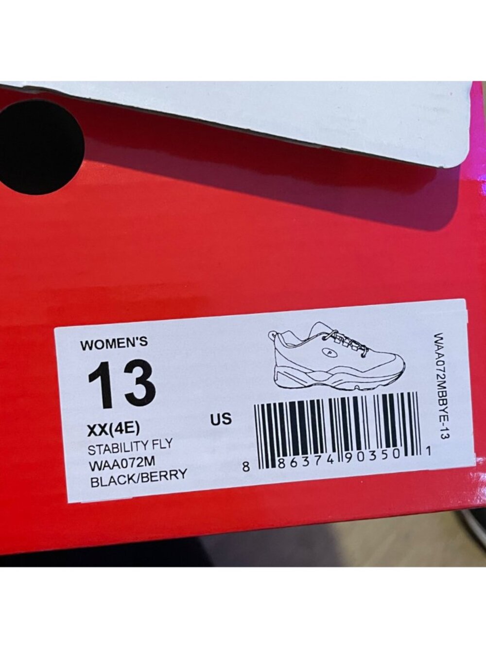 NWT Propet MENS Stability Fly Sneakers Size 13 XX (4E) Double Extra Wide NEW - Picture 3 of 7